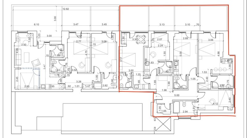 Apartament 4 camere Terasa  40mp | Piata Victoriei | Bloc Boutique| Centrala